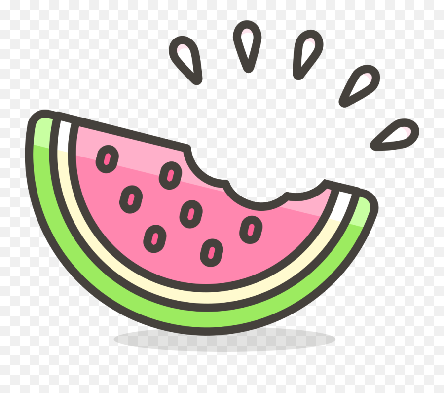 524 - Watermelon Icon Png Emoji,Watermelon Emoji