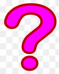 Pink Question Mark Png Picture - Clipart Emoji