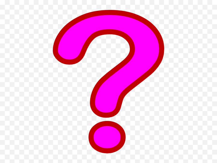 Pink Question Mark Png Picture - Question Mark Clipart Png Emoji,Question Mark Emoji Png