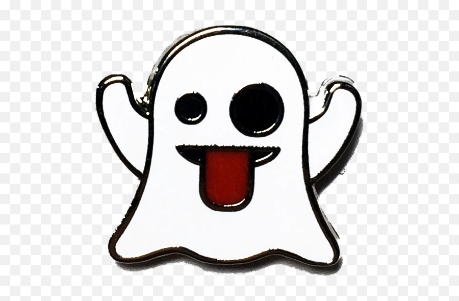 Ghost Emoji Pin - Ghost Emoji,Ghost Emoji