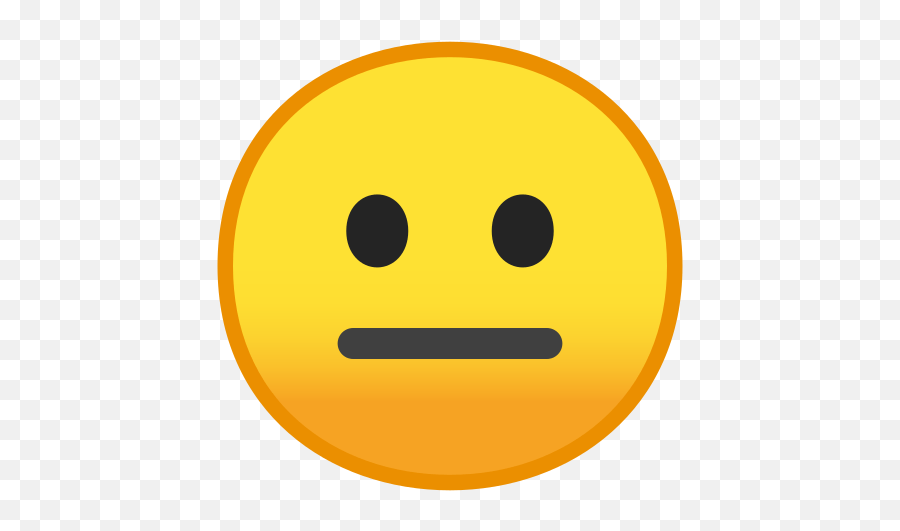 Straight Face Emoji Meaning With Pictures - Worried Emoji,Mouth Emoji