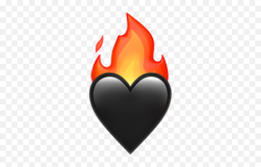 Fire Heart Emoji Iph - Flame,Fire Emojie