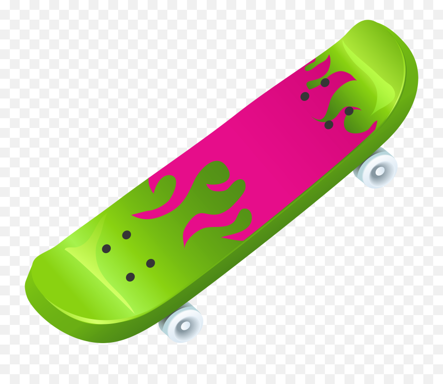 Clipart 8 Skateboard 2 Clip Art - Skateboard Clipart Emoji,Skateboarding Emoji