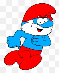 Militarism Drawing Smurfs 2 Transparent - Transparent Papa Smurf Png Emoji,Grouchy Emoji