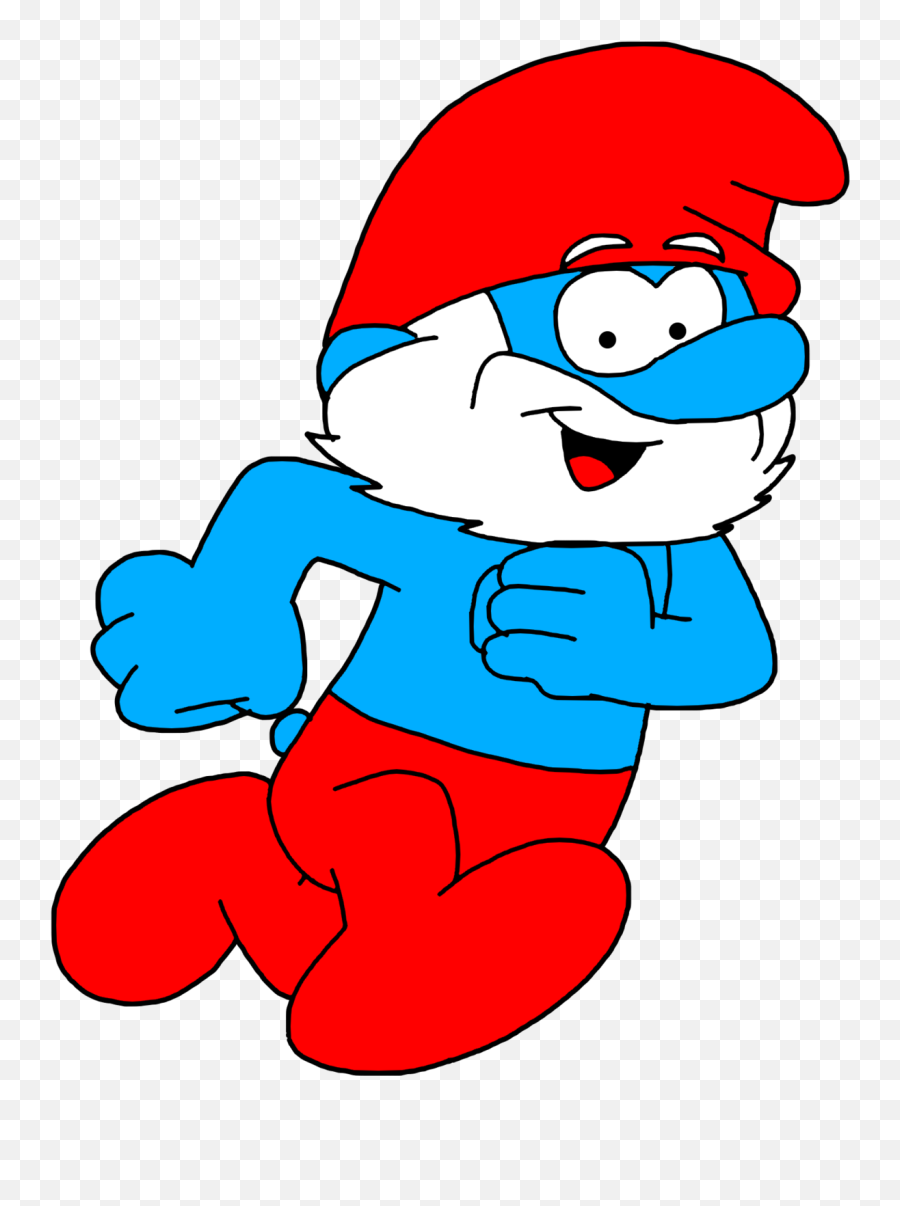 Militarism Drawing Smurfs 2 Transparent - Transparent Papa Smurf Png Emoji,Grouchy Emoji