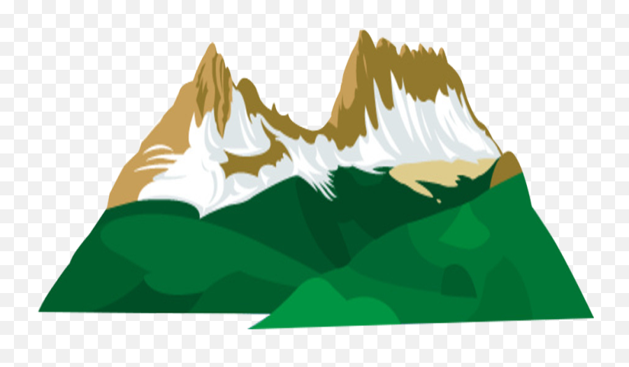 Mountains Clipart Volcanic Mountain - Clipart Cartoon Mountain Png Emoji,Emoji Mountain