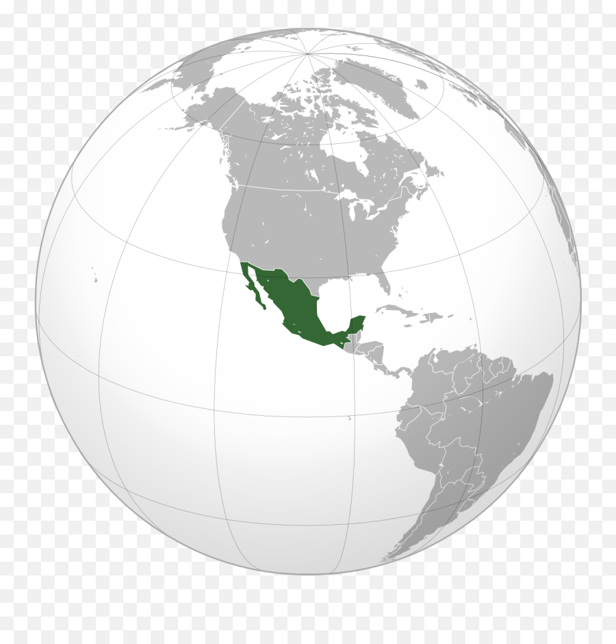 Mexico - Ubicacion De Mexico En El Mundo Emoji,Mexico Emoji
