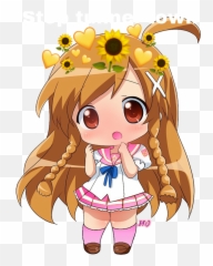 Stop Tunnel Town It Kills Kids - Chibi Cute Anime Girl Emoji