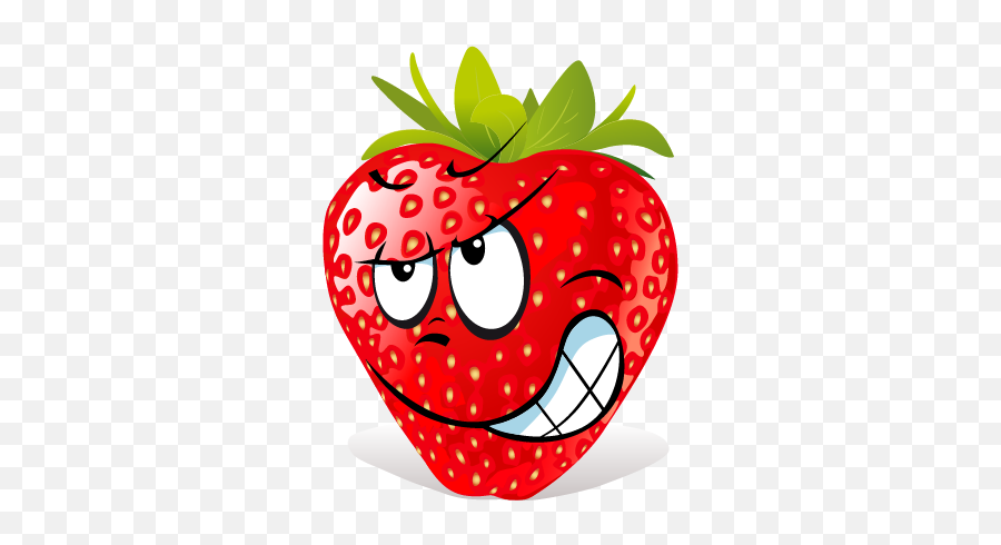 Strawberry Sp Emoji - Strawberry Cartoon Png,Strawberry Emoji