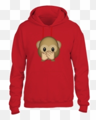 Monkey Emoji - Givenchy Paris Logo Hoodie,Clothes Emoji