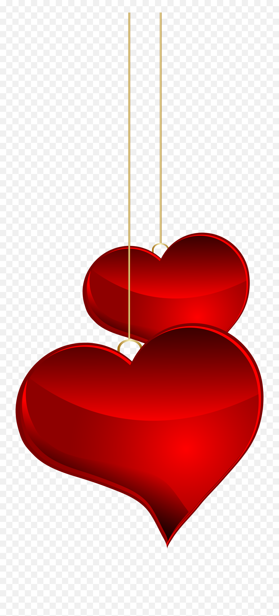 Hanging Hearts Png Clipart - Full Size Clipart 4002979 Hanging Hearts Transparent Background Emoji,Hanging Emoji