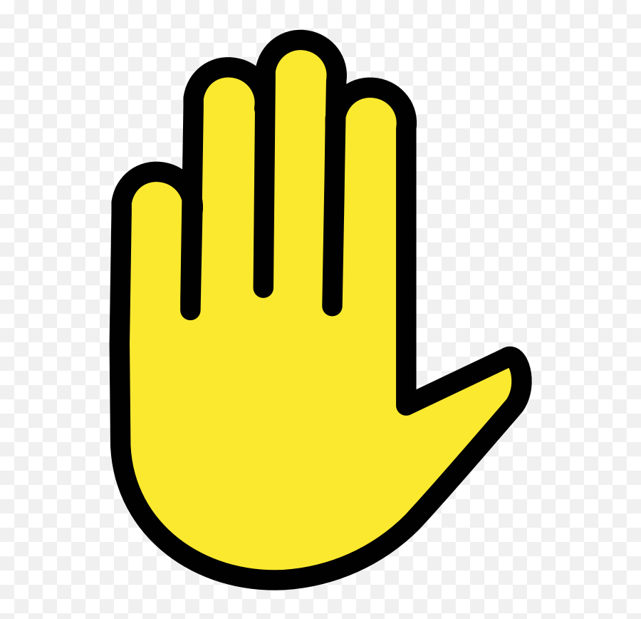 Openmoji - Sign Emoji,The Finger Emoji