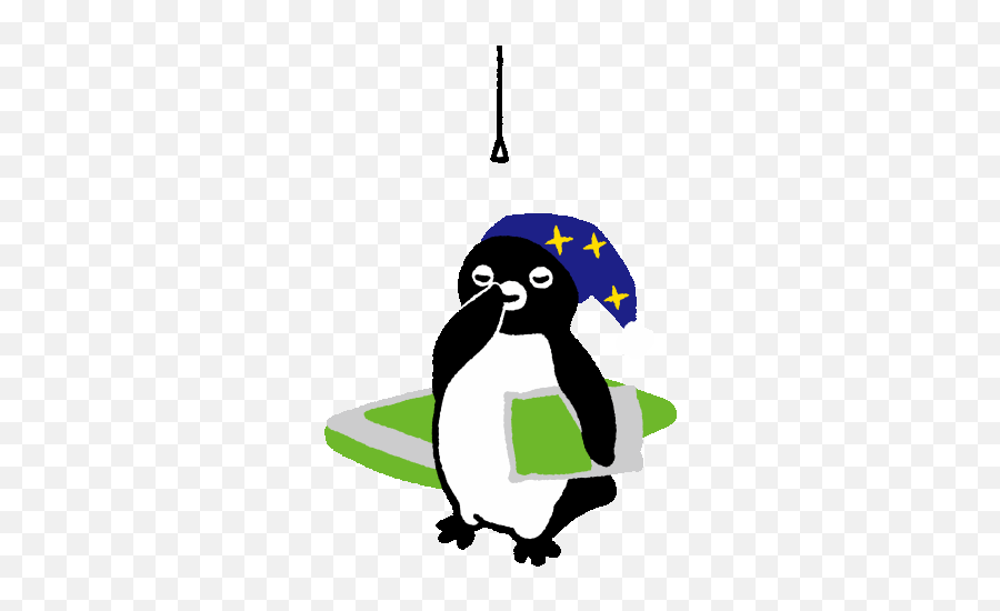 Suicau0027s Penguin Pop - Up Stickers Suica Emoji,Penguin Emoticon