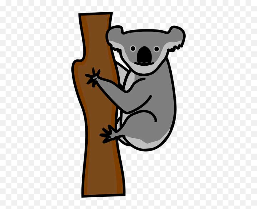 Koala Png And Vectors For Free Download - Dlpngcom Koala Clipart Black And White Emoji,Koala Bear Emoji