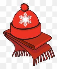 Clipart Hat And Gloves - Mittens Art Emoji