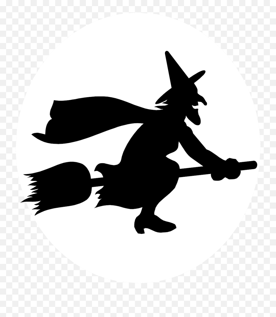 Drawing Witches Broom Background - Transparent Background Witch Clipart Emoji,Witch On Broom Emoji
