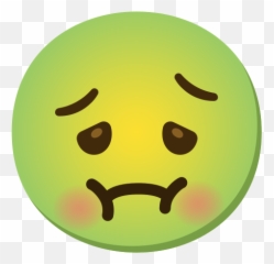 Nauseated Face Emoji - Smiley