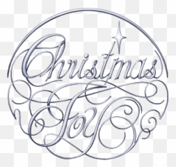 Cursive Script Silver Sticker Pack - Line Art Emoji