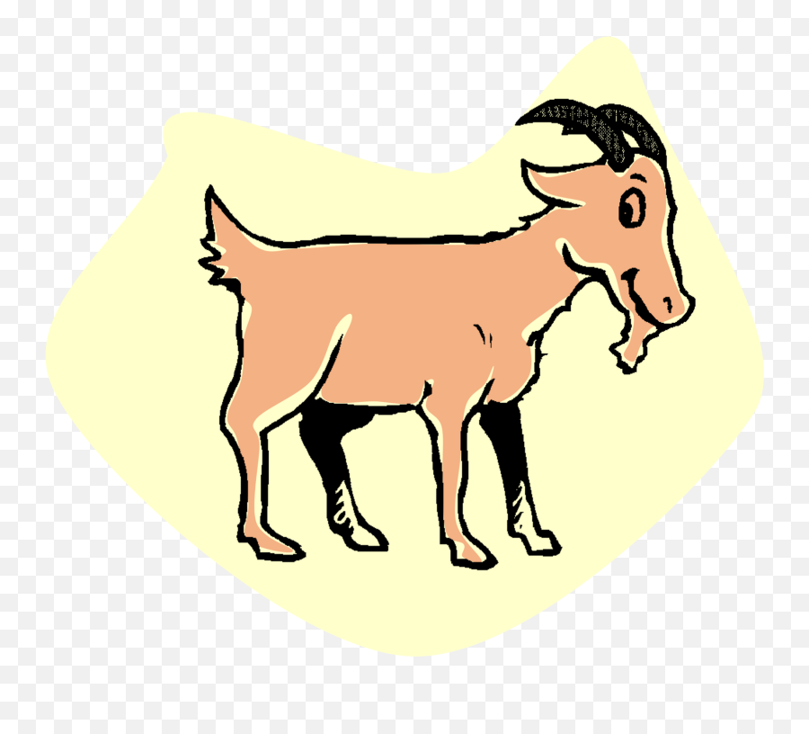 Free Black And White Baby Goat Download Free Clip Art Free - Letter G Goat Coloring Emoji,Goat Emoji