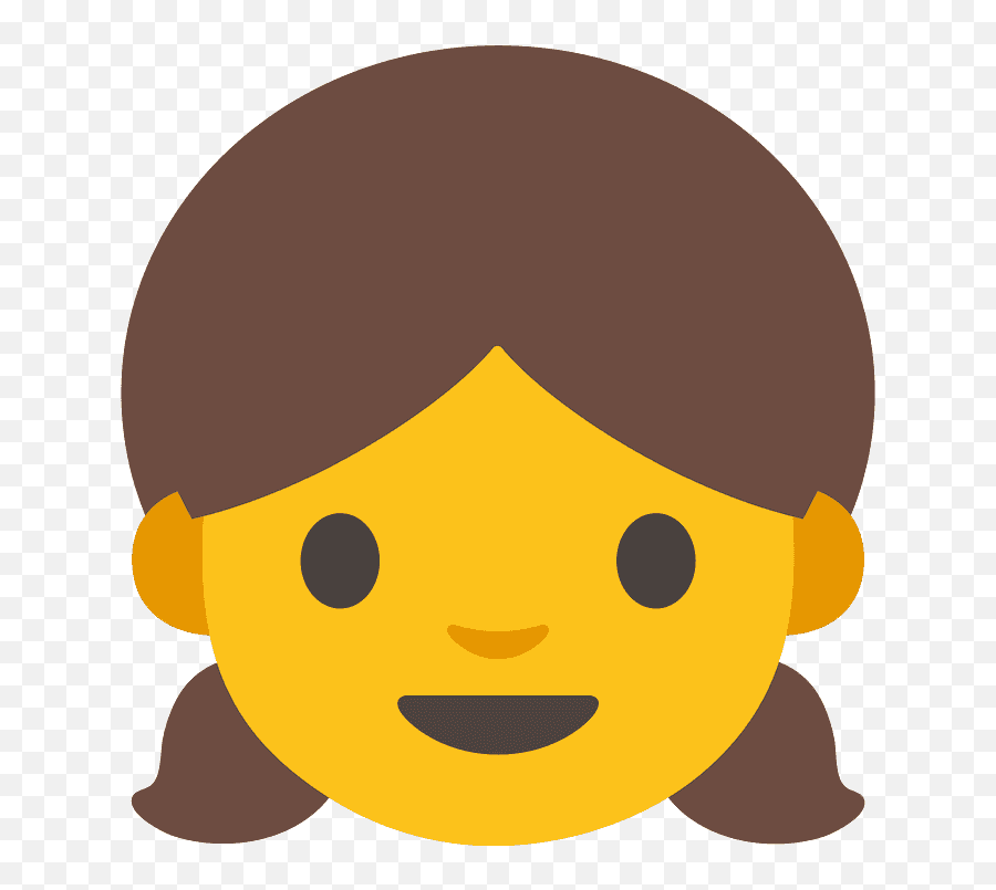 Girl Emoji Clipart - Emoji Niña,Girl Emoji