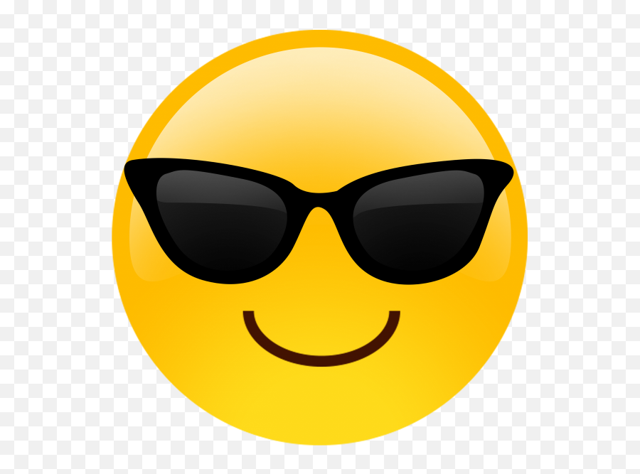 Sunglasses Ray Ban T Shirt Smile - Cool Emoji,Clothing Emoji