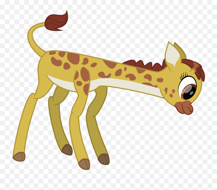 Vector Giraffe Illustrator Transparent - Transparent Background Giraffe Vector Png Emoji,Giraffeemoji.com