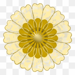 Vektorgrafikk Av Blomst Med Tre - Clip Art Emoji