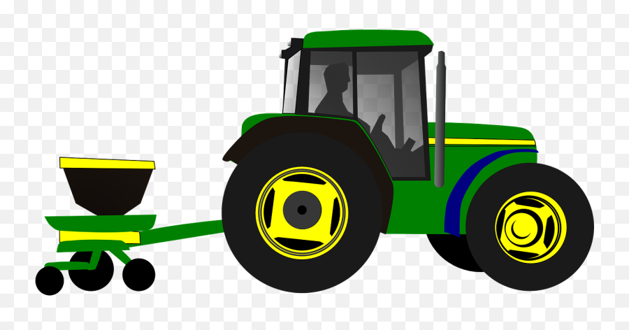 Tractor Planting Planter Corn Trailer - Red Tractor Clipart Emoji,Travel Trailer Emoji