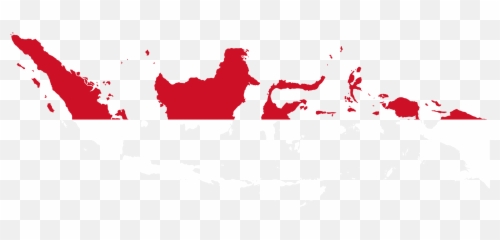 Indonesia Map Clip Library Png Files - Country Flag Emoji