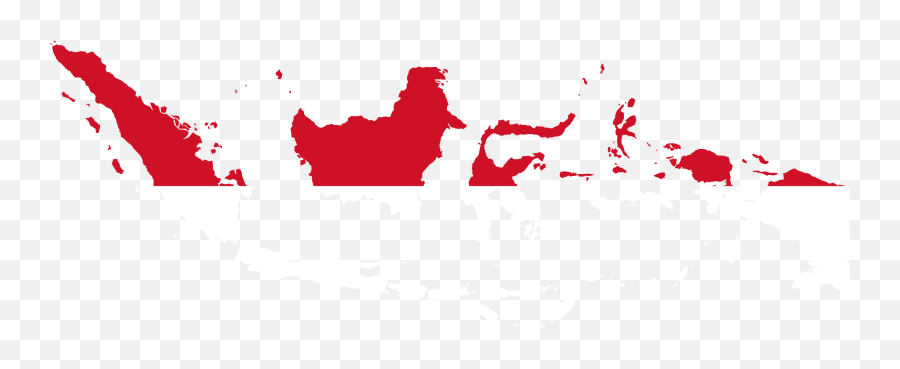 Indonesia Map Clip Library Png Files - Indonesia Country Flag Png Emoji,Indonesian Flag Emoji
