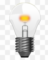 Lightbulb Clip Art Free Vector Image 7 - Light Bulb Animation Emoji,Emoji Light Bulb