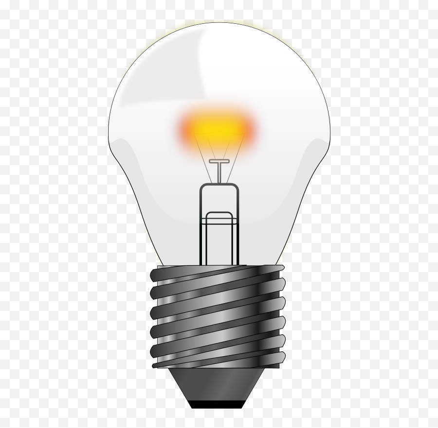 Lightbulb Clip Art Free Vector Image 7 - Light Bulb Animation Emoji,Emoji Light Bulb