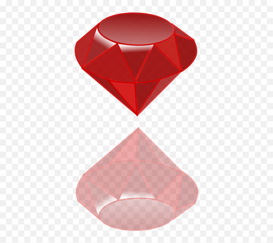 Free Expensive Diamond Illustrations - Ruby Clip Art Emoji,2 Diamonds Emoji
