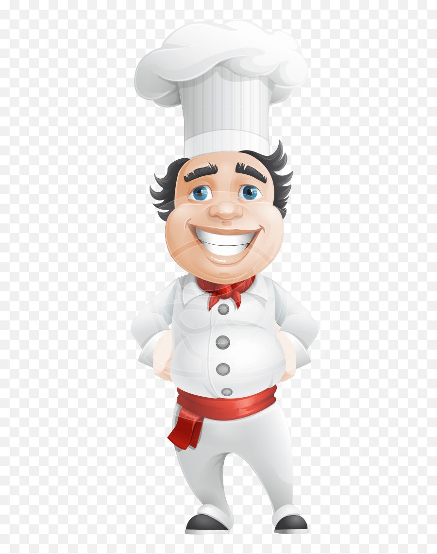 Our Fluffy Chef Cartoon Character Is - Fixed Equipment In Kitchen Examples Emoji,Chef Emoji Iphone