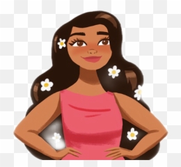 Sticker Emoticon Emoji Freetoedit - Fearless And Fabulous Ann Shen,Brown Hair Emoji