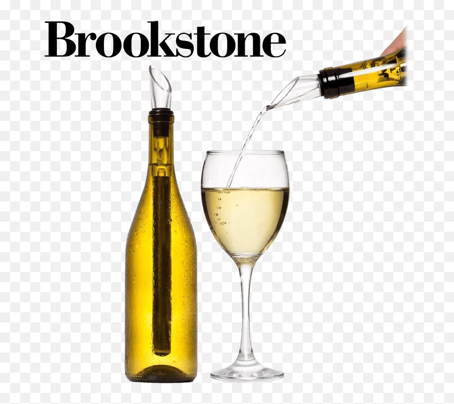 Brookstone Wine Chiller And Pourer - Wine Emoji,Alcohol Emoji