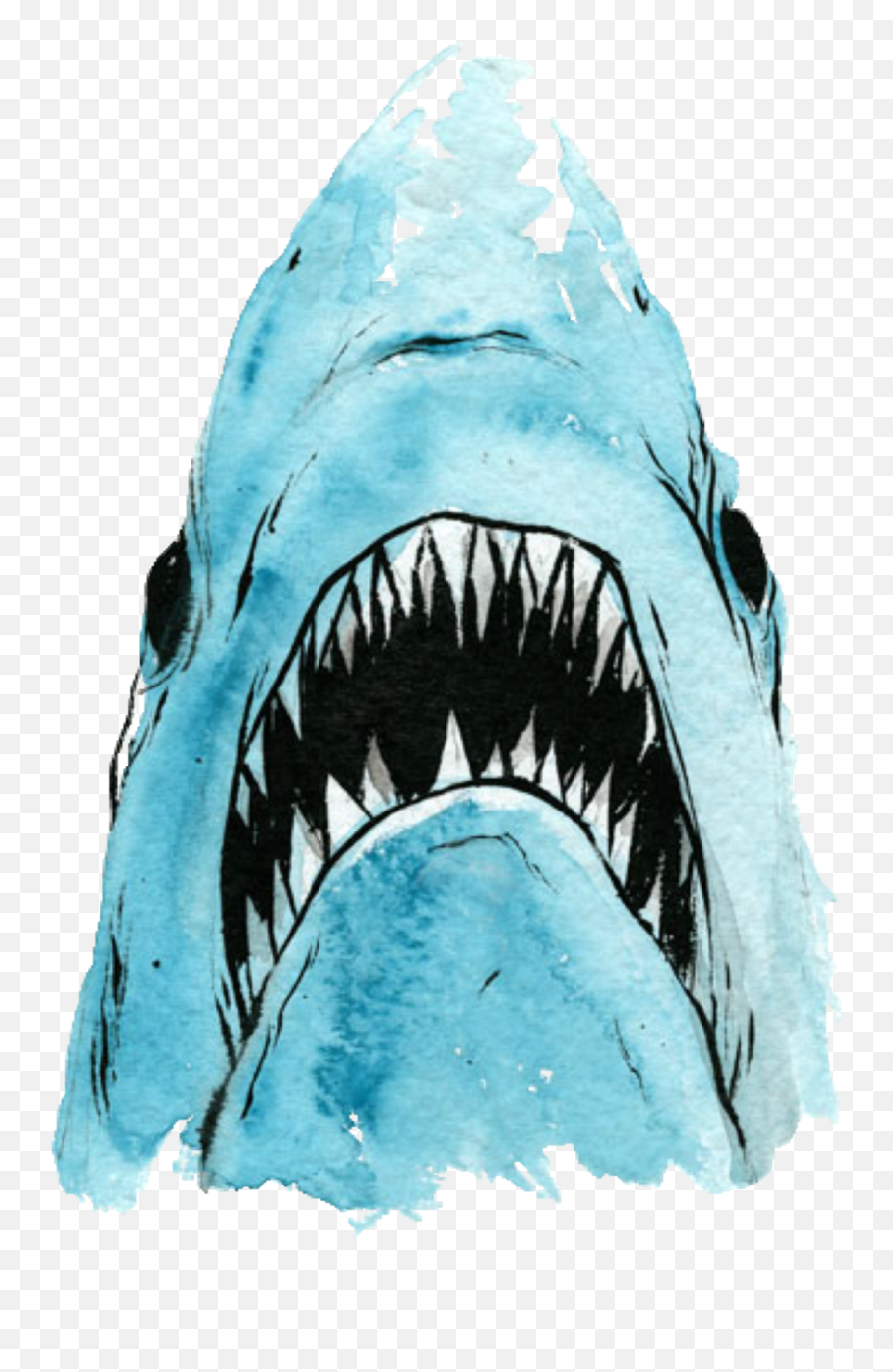 Jaws Sharkfreetoedit - Alex Pardee Emoji,Jaws Emoji