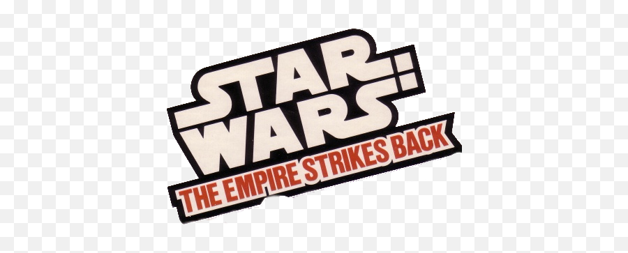 Star Wars - Empire Strikes Back Logo Png Emoji,Star Wars Emoji