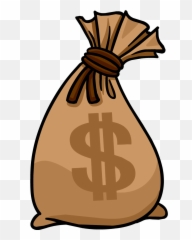 Free Transparent Money Bag Download Clip Art - Cartoon Png Emoji