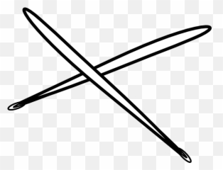 Drum Stick Clip Art - Black And White Drumsticks Png Emoji,Drumstick Emoji