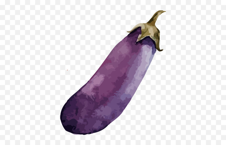 Vegetable Watercolor Painting Carrot - Eggplant Png Download Clipart Png Watercolor Vegetables Emoji,Purple Eggplant Emoji