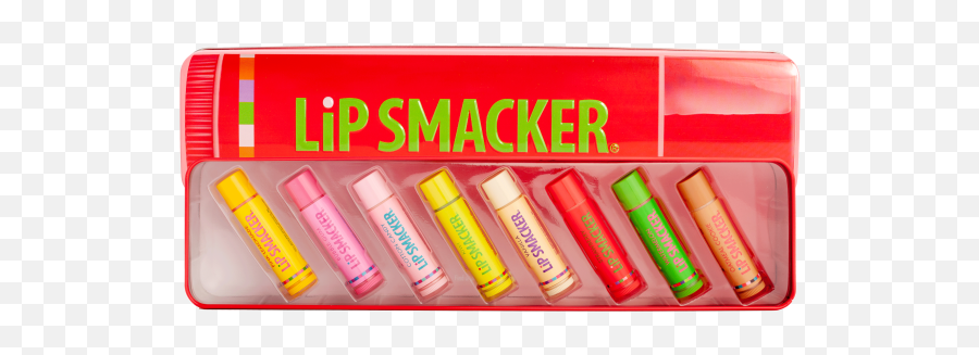 All Flavors - Lip Smacker Holiday Lip Balm Emoji,Cinnamon Roll Emoji