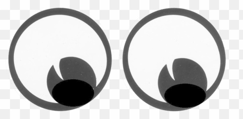 Googly Eye Png - Eyes Looking Down Clipart Emoji