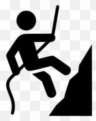 Rock Climber Comments - Climbing Icon Png Emoji
