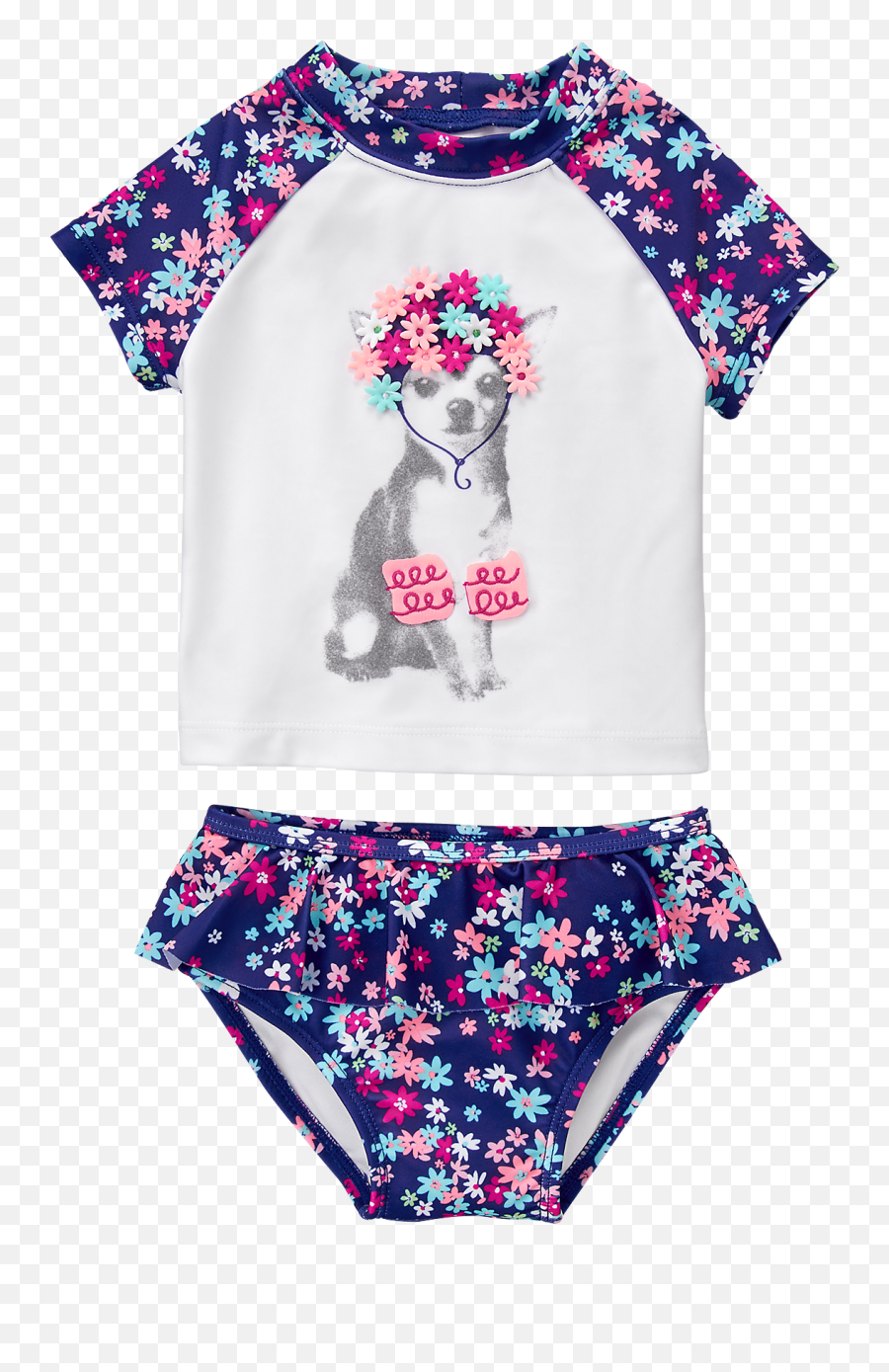 Puppy 2 - Piece Swim Set Maiô De Criança Roupas Femininas For Teen Emoji,Swimsuit Emoji