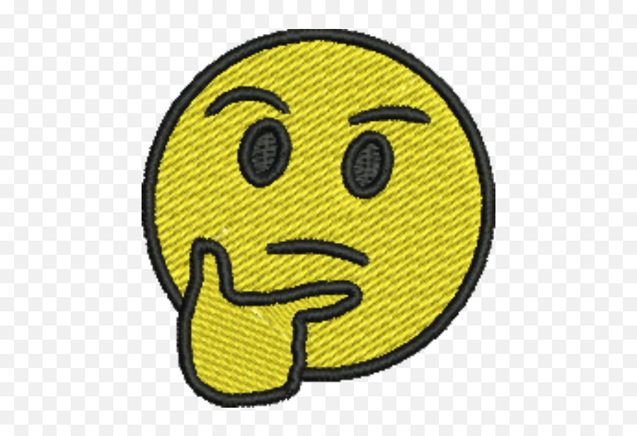 Emoji Thinking Iron - Wonder Emoji,Thinking Emoji