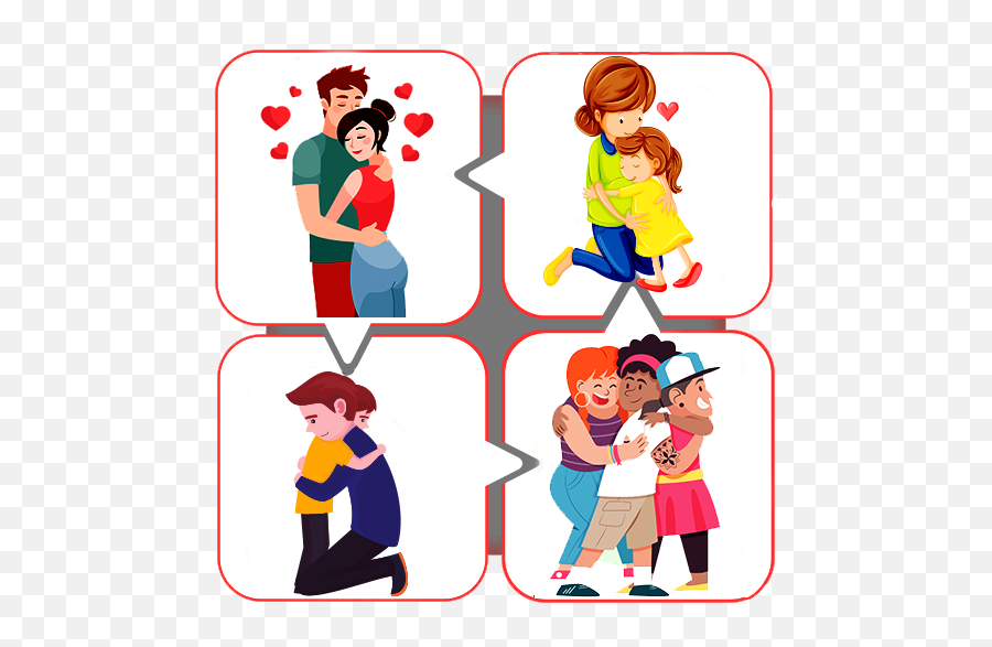 Hug Day Love Stickers For Whatsapp And - National Hugging Day Emoji,Hug Emoticon Facebook