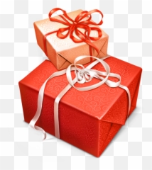 Box Christmas Gift Present Icon - Christmas Gift Box Png Emoji,Christmas Present Emoji