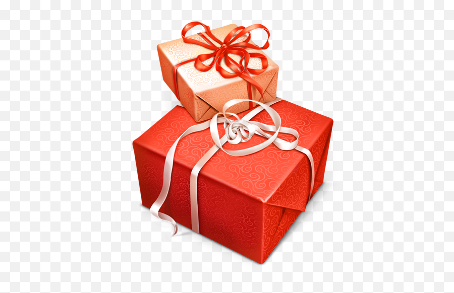 Box Christmas Gift Present Icon - Christmas Gift Box Png Emoji,Christmas Present Emoji