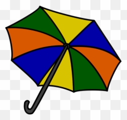 Vector Illustration Of An Umbrella - Umbrella Clipart Emoji,Umbrella Sun Emoji